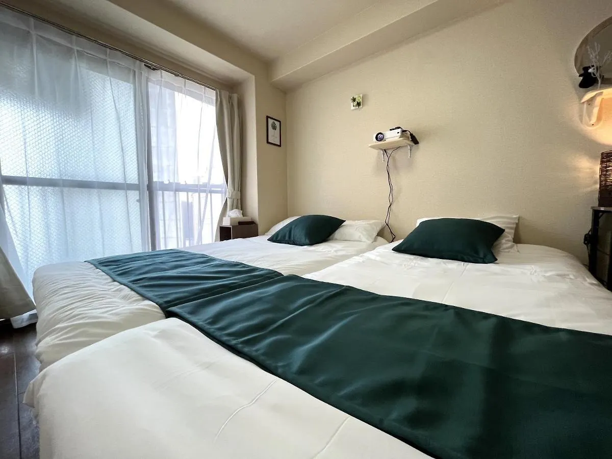 도톤보리신사이바시 지하철로 2분jr이마미야역 도보2분 4인 Ct602 Osaka Apartment